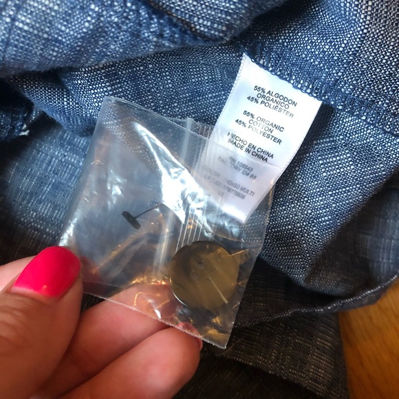 Derek Lam for DesigNation chambray jumper dress size 10 - Picture 9 of 9